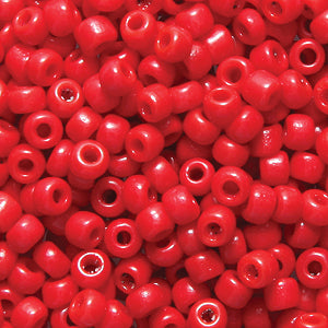 9SV144-1R: Vintage Venetian Opaque Red #1 9/0 50 Gram Bag