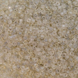 9SV212-11UR: Vintage Venetian Clear #11 Square Hole Frosted 9/0 50 Gram Bag