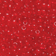 9SV244-4R: Vintage Venetian Transparent Ruby Red #4 9/0 50 Gram Bag