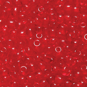 9SV244-4R: Vintage Venetian Transparent Ruby Red #4 9/0 50 Gram Bag