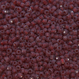 9SV248-10R: Vintage Venetian Transparent Red #10 Frosted 9/0 50 Gram Bag