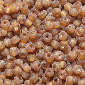 9SV253-13R: Vintage Venetian Transparent Gold #13 Frosted 9/0 150 Gram Bag