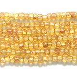 9SV253-6: Vintage Venetian Gold #6 SQ Hole 9/0 500 Grams