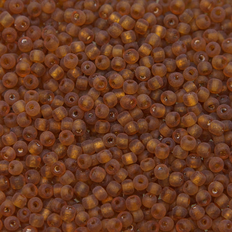 9SV254-2R: Vin VEN TRNS Raw Sienna #2 9/0 50GM