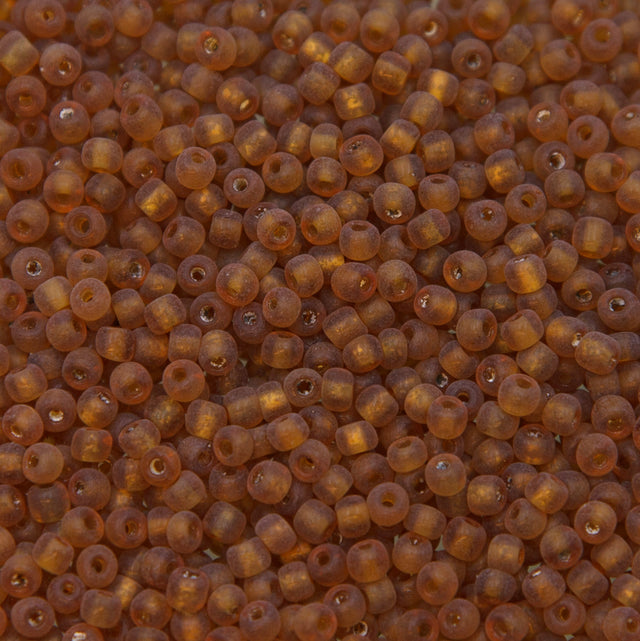 9SV254-2R: Vin VEN TRNS Raw Sienna #2 9/0 50GM