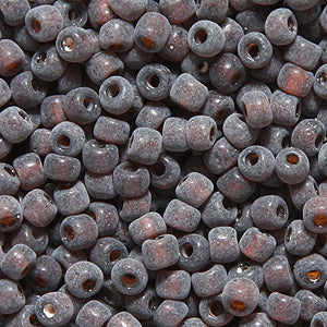 9SV258-1U: Vintage Venetian Transparent Brown #1 Frosted 9/0 500 Grams