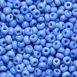 9SV270-BR: Vintage Venetian Opal Blue #6 8/0 9/0 50 Gram Bag