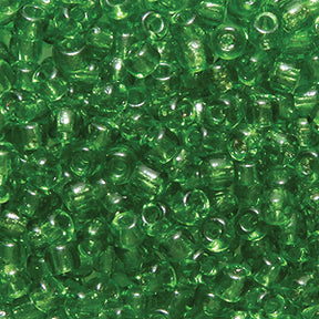 9SV283-2R: Vintage Venetian Yellow Green #2 Square Hole 9/0 50 Gram Bag