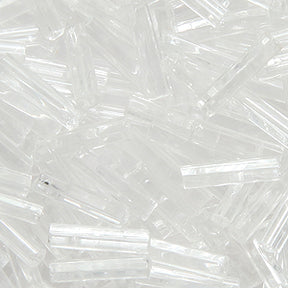 9SV6212-QR: Vintage Venetian Bugle Crystal #1 Square Hole 9mm 50 Gram Bag