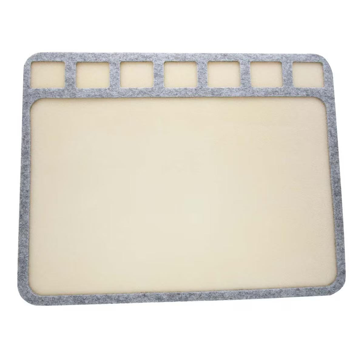 BMTSB11: Beadsmith 11X14Inch Seed Bead Mat w/7 Cavities