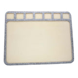 BMTSB11: Beadsmith 11X14Inch Seed Bead Mat w/7 Cavities