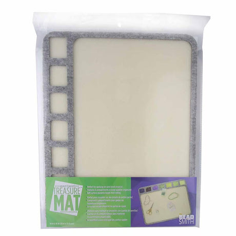 BMTSB11: Beadsmith 11X14Inch Seed Bead Mat w/7 Cavities