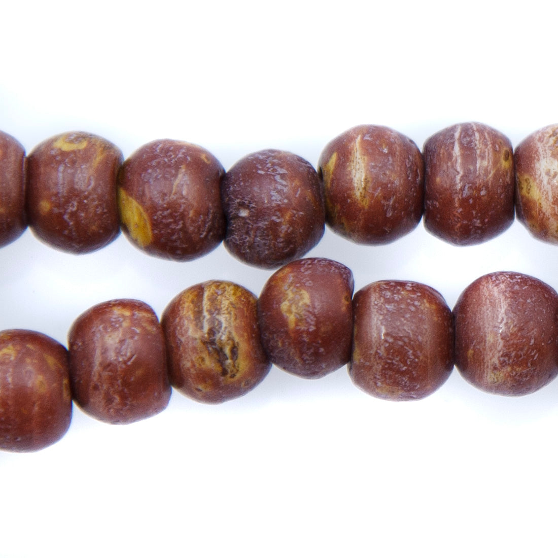 BN100-14: Coffee Colored Bone 8mm 14" String