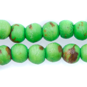 BN100-16: Lime Colored Bone 8mm 14" String