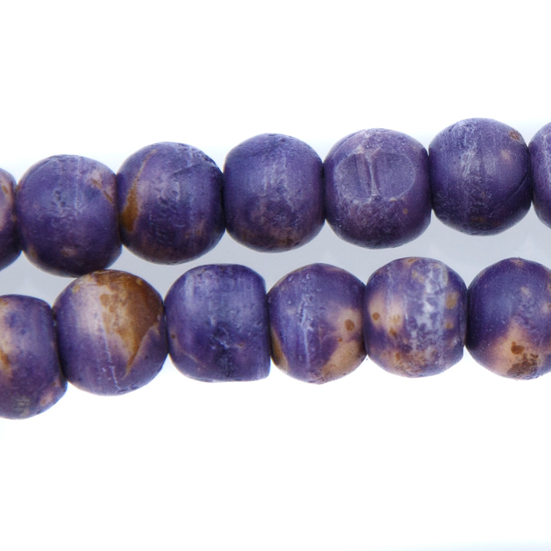 BN100-19: Dark Denim Colored Bone 8mm 14" String