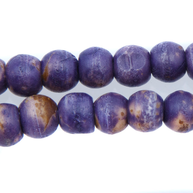 BN100-19: Dark Denim Colored Bone 8mm 14" String
