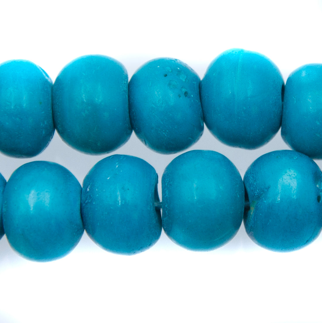 BN100-24: Dark Teal Colored Bone 12mm 13" String