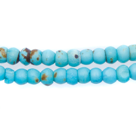 BN100-3: Turquoise Colored Bone 4mm 13" String