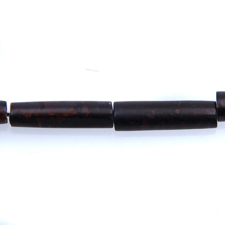 BN100-38: Coffee Colored Bone Tube 24mm 13" String