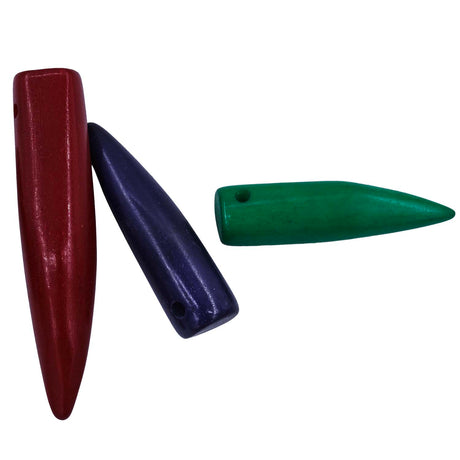 BN3500-MX: Bone Tooth Shape Pendant Mix 20-50mm 20PPK