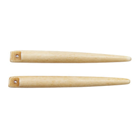 BN352-3AN: Bone HairPin Antiqued 3 Inch 5 Pieces