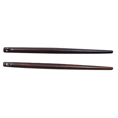 BN358-5: Bone Hair Pin Brown 5IN 3PC