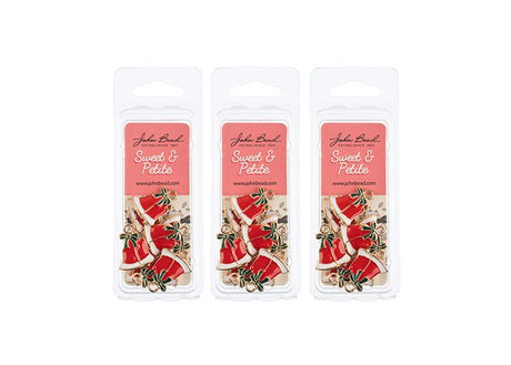 DZ0465-06: Sweet & Petite Holiday Charms 20x15.5mm Bell 8PPK