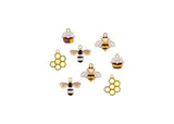 DZ0467-038: Sweet & PetiteCharm Set Asst Beehive 8PPK