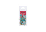 DZ0467-044: Sweet & PetiteCharm Set Light Blue Bouquet 12PPK