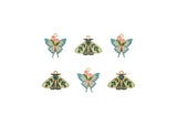 DZ0467-046: Sweet & PetiteCharm Set Spring Butterfly 6PPK