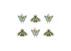DZ0467-046: Sweet & PetiteCharm Set Spring Butterfly 6PPK