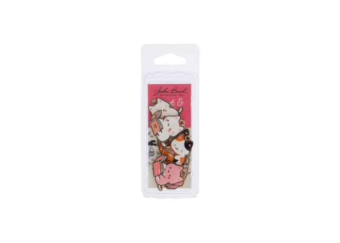 DZ0467-049: Sweet & PetiteCharm Set Cat Book Club 6PPK