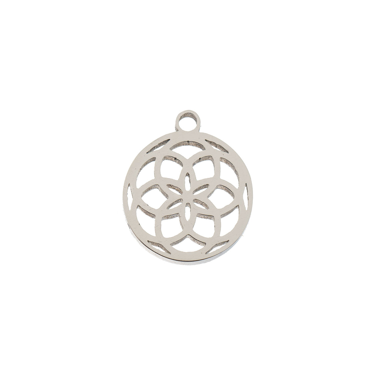 DZ0468-035: Steel Charm 9.1x10.5mm Dreamcatcher SPL 10PPK