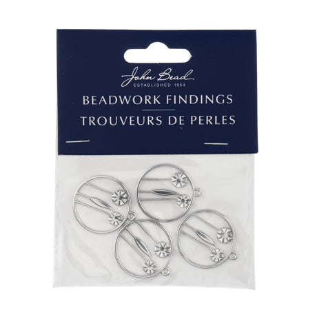 DZ1406-35: BeadWork Findings Silver