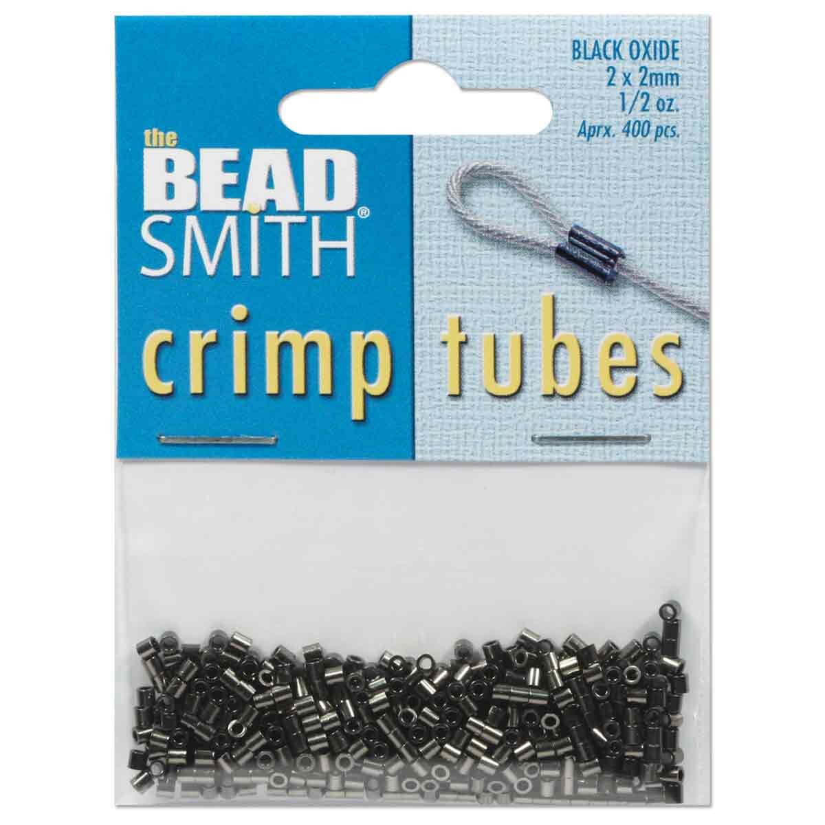 FI163-BBULK: Crimp Tube Black Oxide Plate 2mm - .5OZ