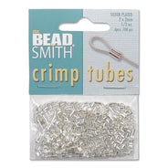 FI163-SBULK: Crimp Tube Silver Plate 2mm - .5OZ