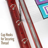 FI418-BLW8: Bead Loom - 7x11x3 Inches - Wood