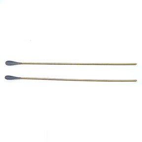 FI64-2AB: HeadPin Flat Paddle Ant Brass 2IN 50PC