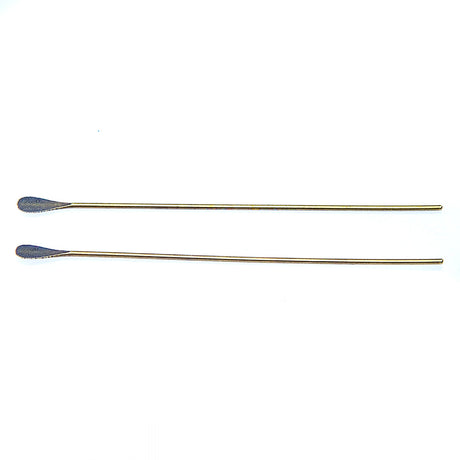 FI64-2AB: HeadPin Flat Paddle Ant Brass 2IN 50PC