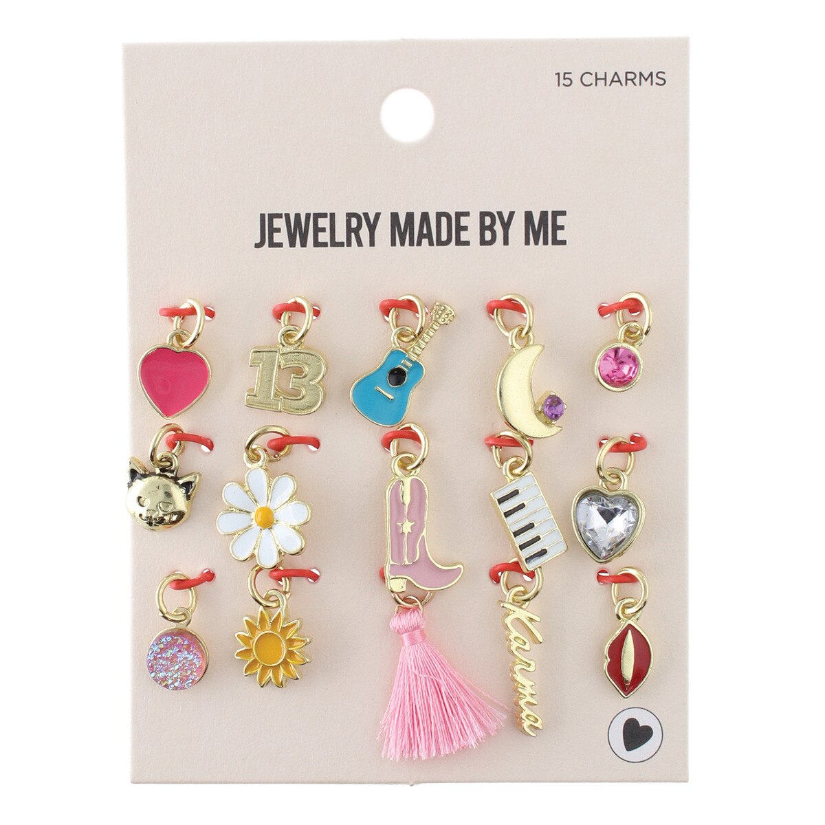 FZ525-MUS: Charm Set Musical Asst. 15PPK