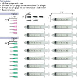 TL104-E15: Glue Syringe For E6000 15 Piece Set