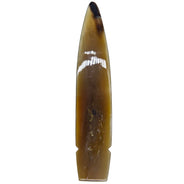 HR293: Horn Spear Head 32x180mm 7 Inch Natural