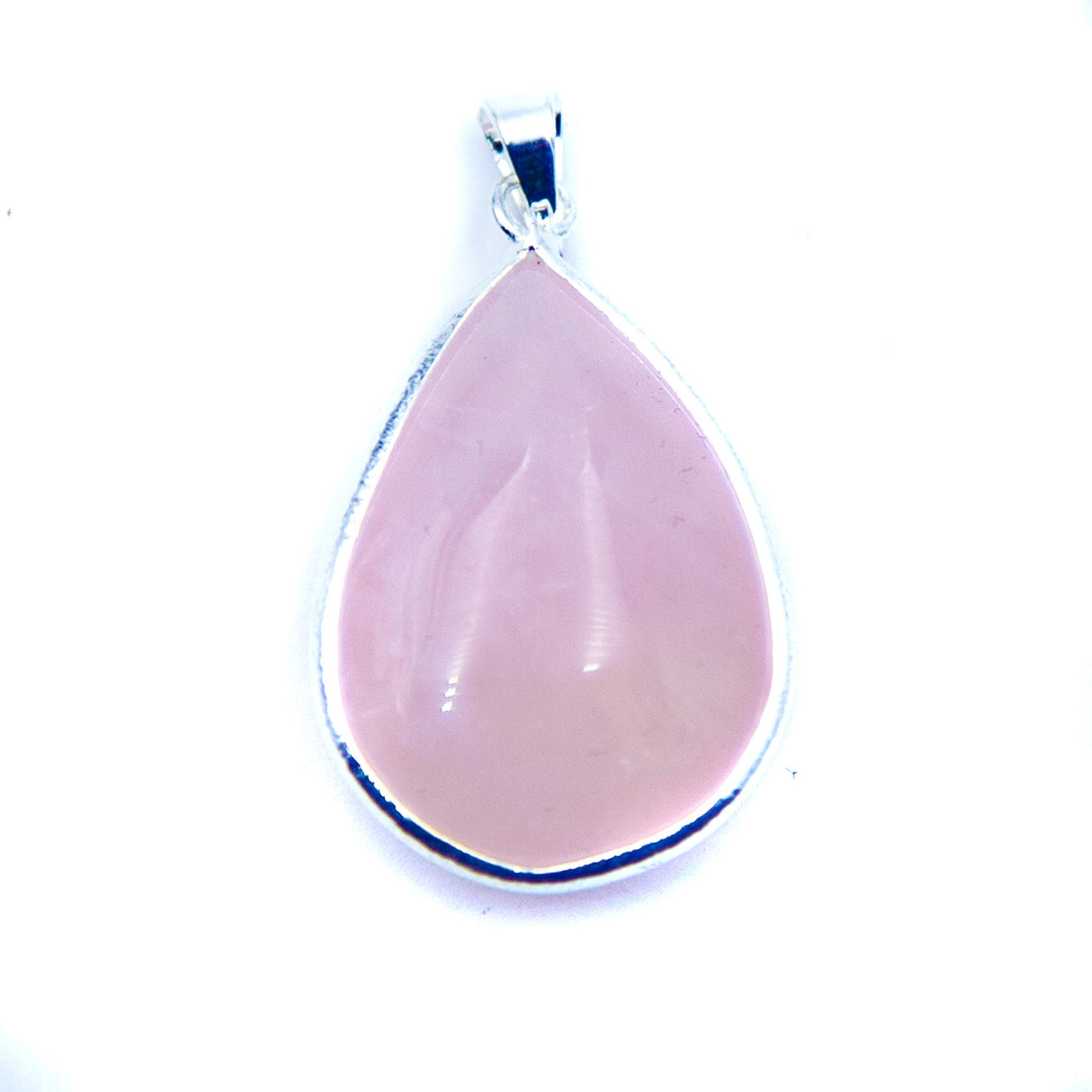ST26-6: Rose Quartz Drop Pendant 19x30mm