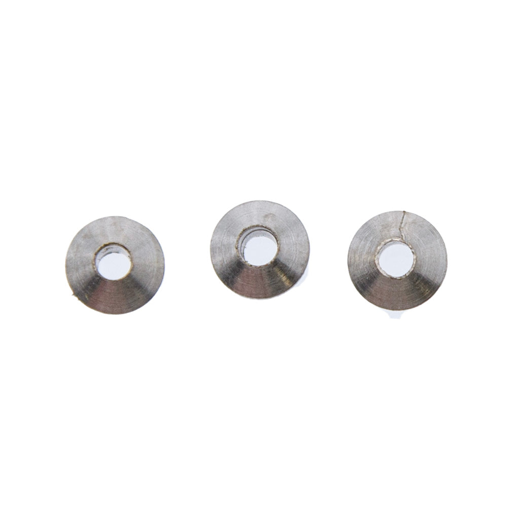 ME17-NS: India Metal Saucer Nickel Silver 6mm-72PC