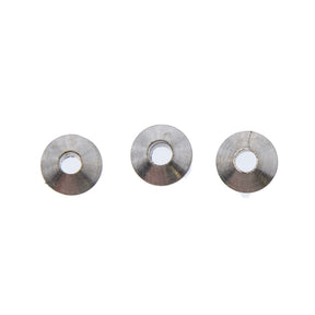 ME17-NS: India Metal Saucer Nickel Silver 6mm-72PC