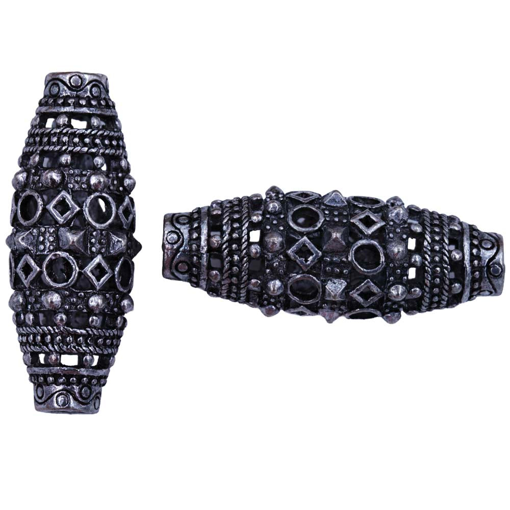 ME3133-S: Spacer Design Silver 13x35mm-4PC