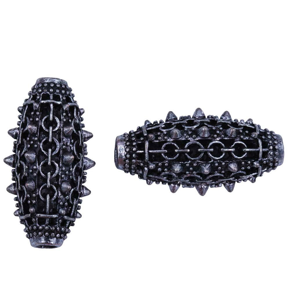 ME3148-S: Spacer Design Silver 15x28mm-4PC