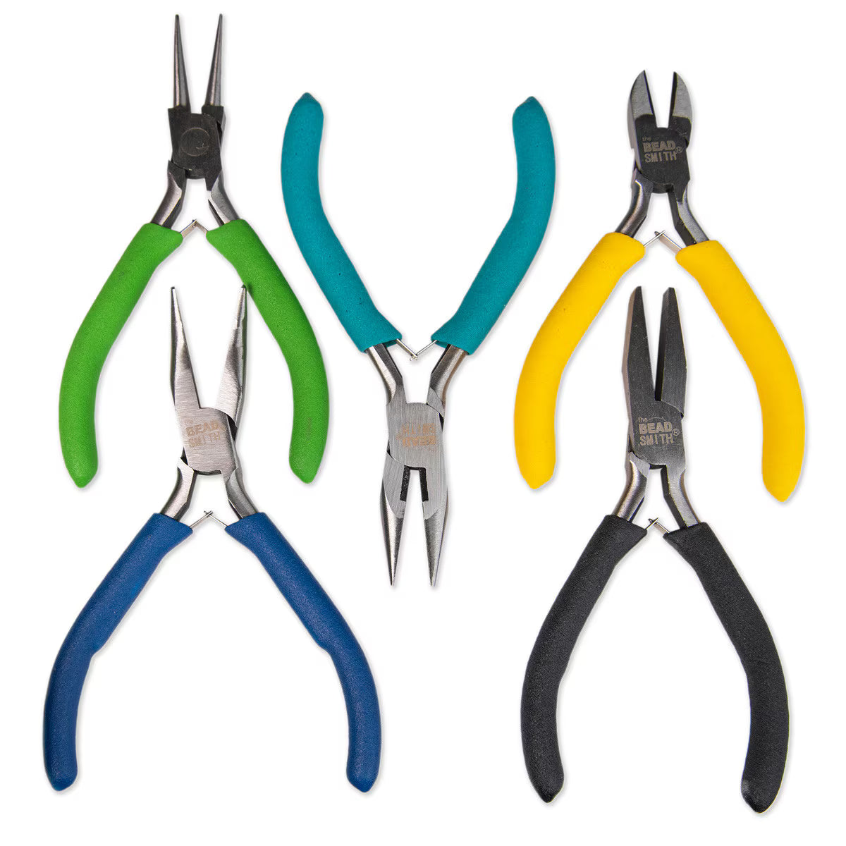 MS150-5: 5 Piece Economy Plier Set Cushion Grips