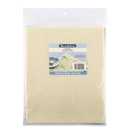MS64-S: Beadalon Bead Mats 3 Piece Set 9x12 Inch 1 Set