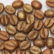 PC202-COF: Acrylic Coffee Bean Bead 10x8mm 20PPK